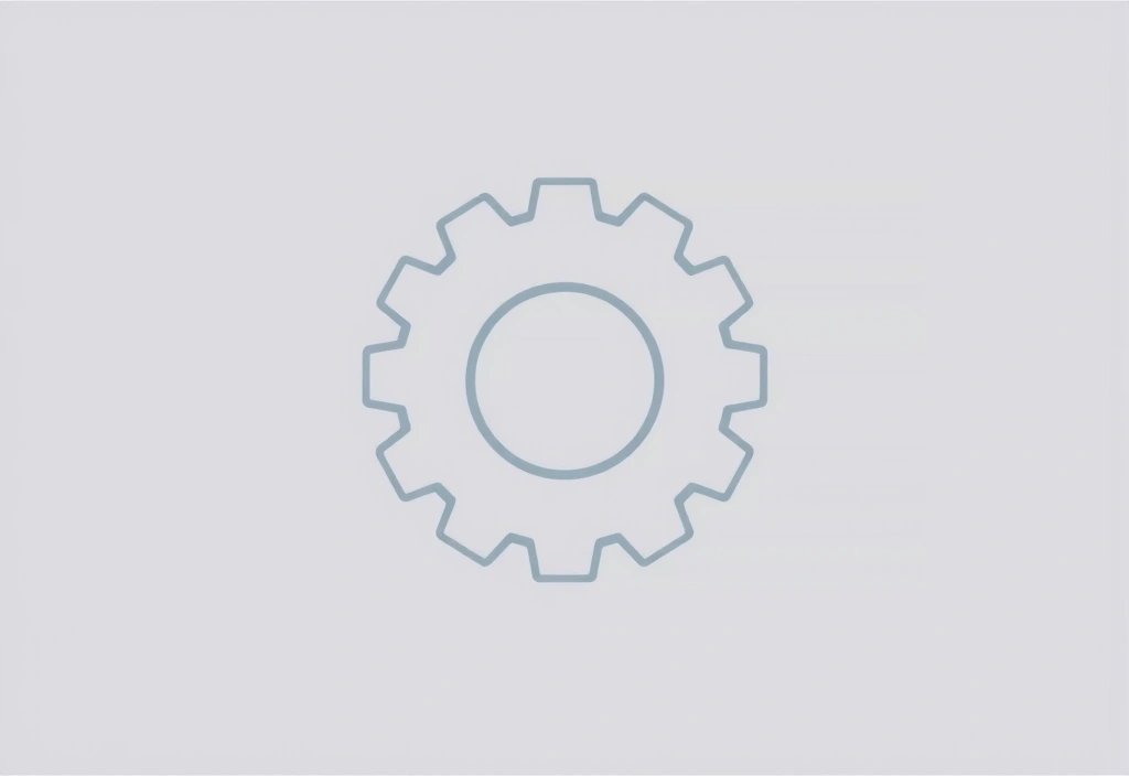Icona che rappresenta un ingranaggio, simbolo di funzionalità essenziale di un sito web.