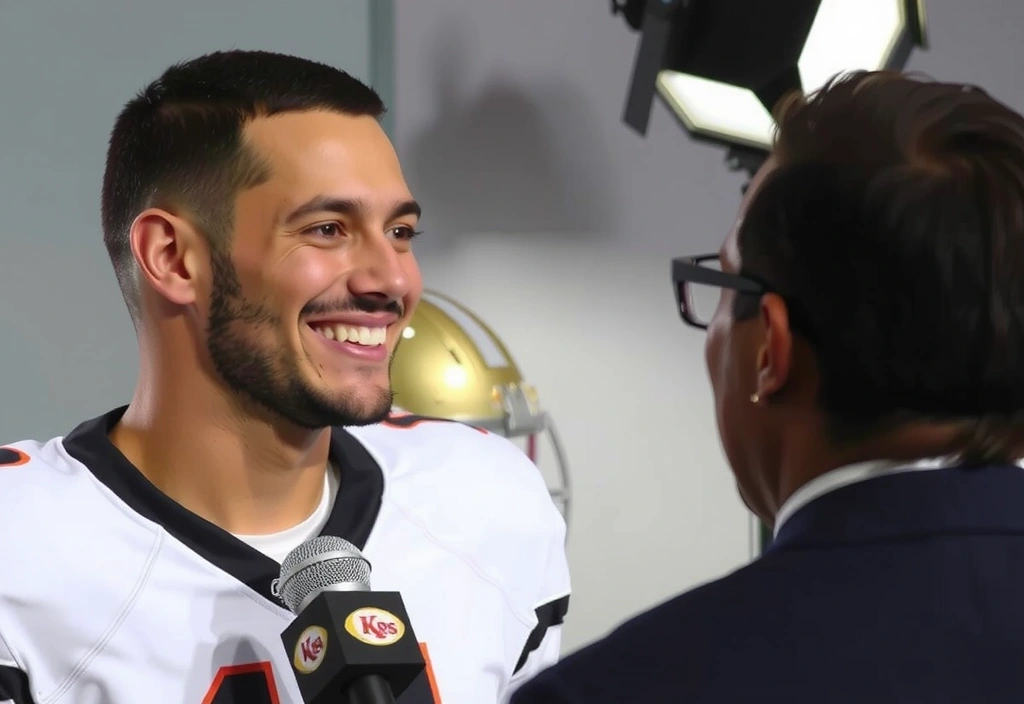 Intervista con il capitano di una squadra di calcio