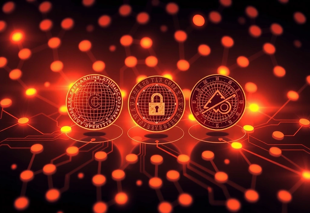 Icone digitali che rappresentano restrizioni e sicurezza